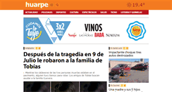 Desktop Screenshot of diariohuarpe.com